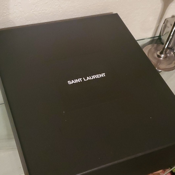 Men's Saint Laurent Wyatt 40 Harness Boots - Picture 6 of 8